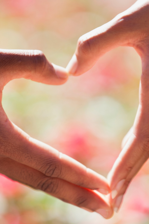 A person doing the heart symbol using their hands #SelfReflection #ComplicatedLife