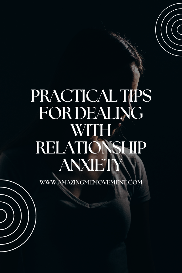 A poster for dealing with relationship anxiety #Relationships #Anxiety