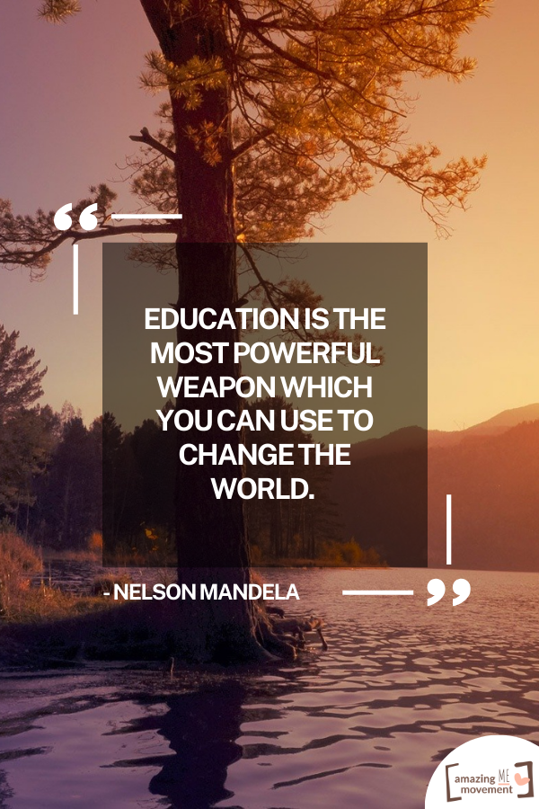 A quote on learning and education #EducationMatters #StudentLife