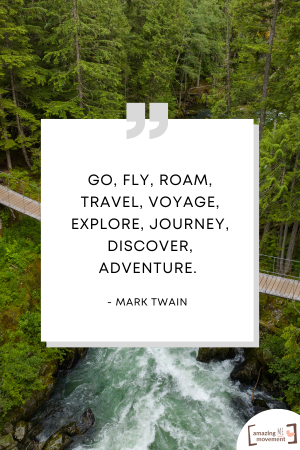 A quote on adventure #AdventureIsWaiting #InspiringQuotes