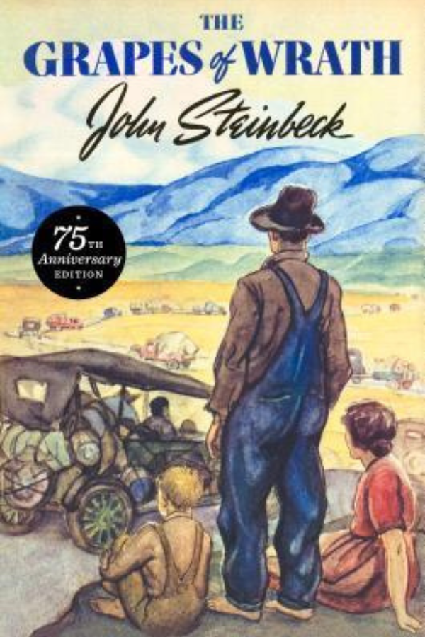 A cover of the literature "The Grapes Of Wrath" #LiteratureAndPoetry #Inspiration