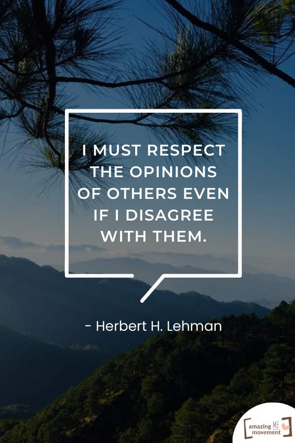 A lovely statement about respect #Respect #BeRespectful