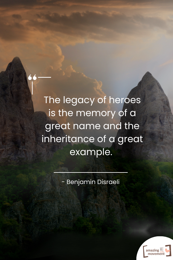 A lovely statement about legacy #LegacyLivesOn #LegacyStays