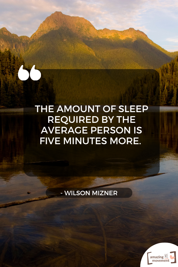 A quote about the importance of sleep #ImportanceOfSleep #RestIsImportant