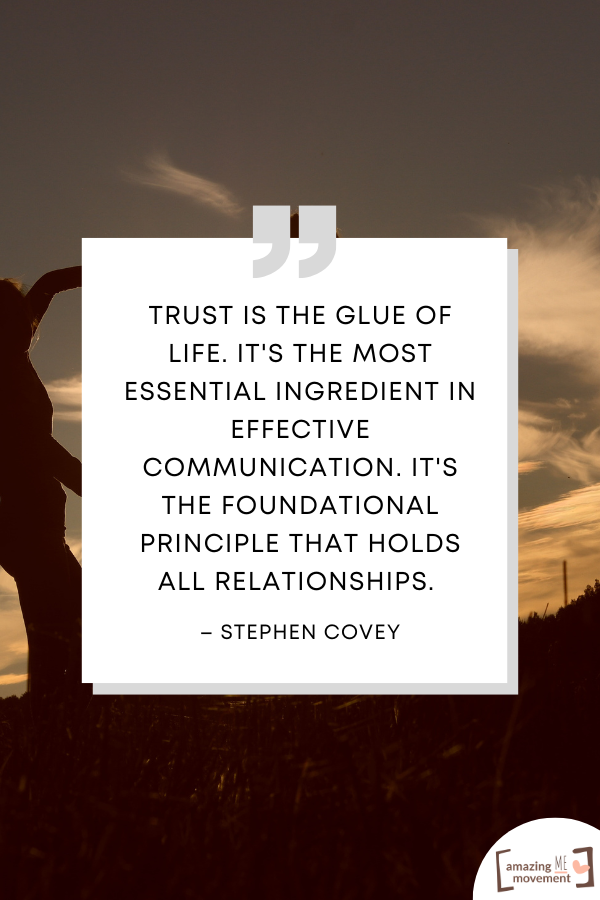 A quote about trusting people #TrustPeople #QuotesOnTrust