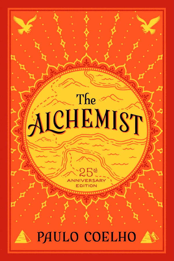 The cover of the literature "The Alchemist" #LiteratureAndPoetry #Inspiration