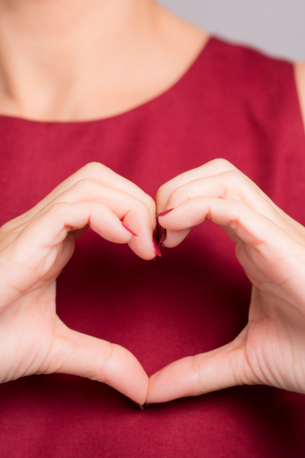 A person doing the heart symbol A poster about overcoming perfectionism #ProgressNotPerfection #ImperfectionsAreNormal