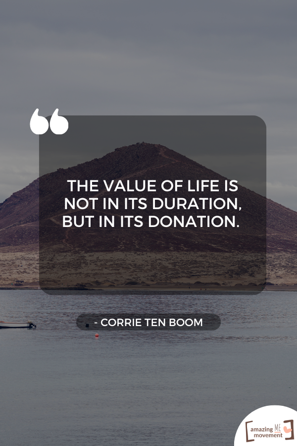 A lovely statement about the value of life #HumanLife #ValueOfLife