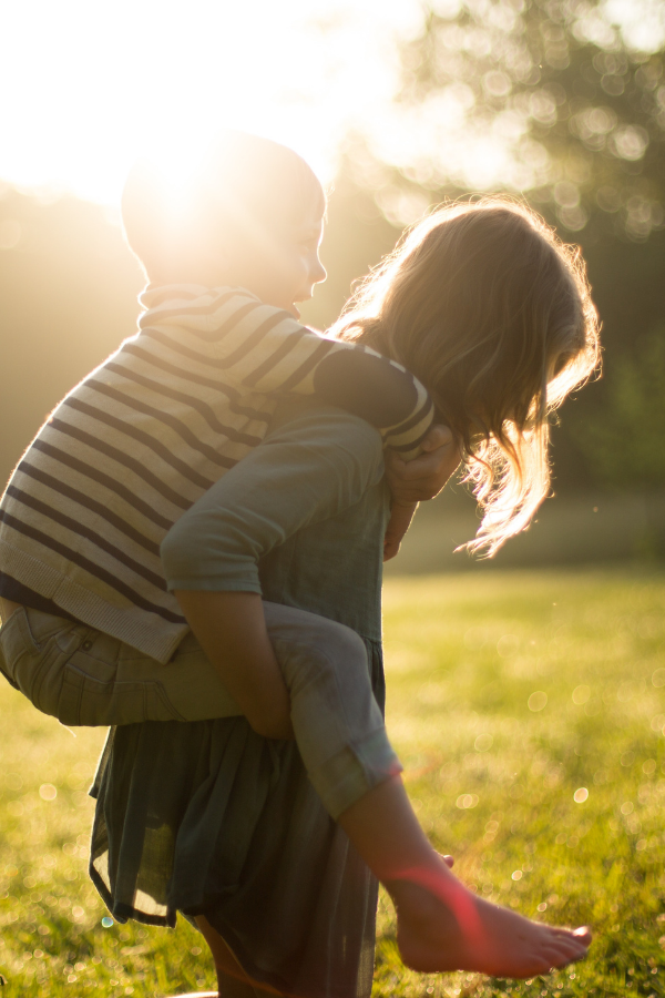 Two children playing #InspirationalLessons #LifeLessons