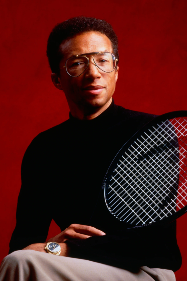 A photo of Arthur Ashe #InspirationalStories #PersonalTriumph