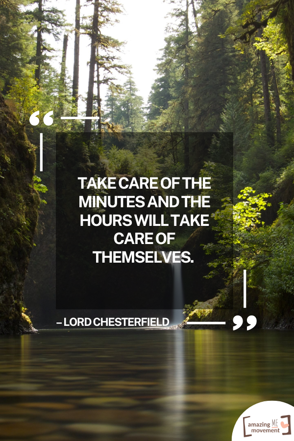 An inspirational quote on time management #TimeManagement #InspirationalQuotes