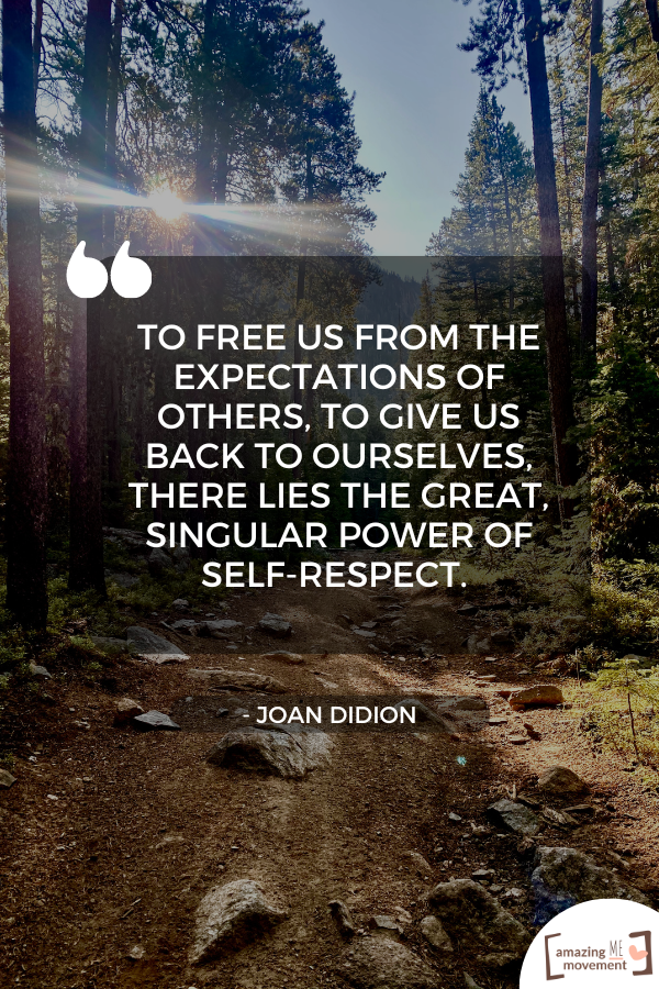 A lovely statement about respecting yourself #SelfRespect #SelfLove