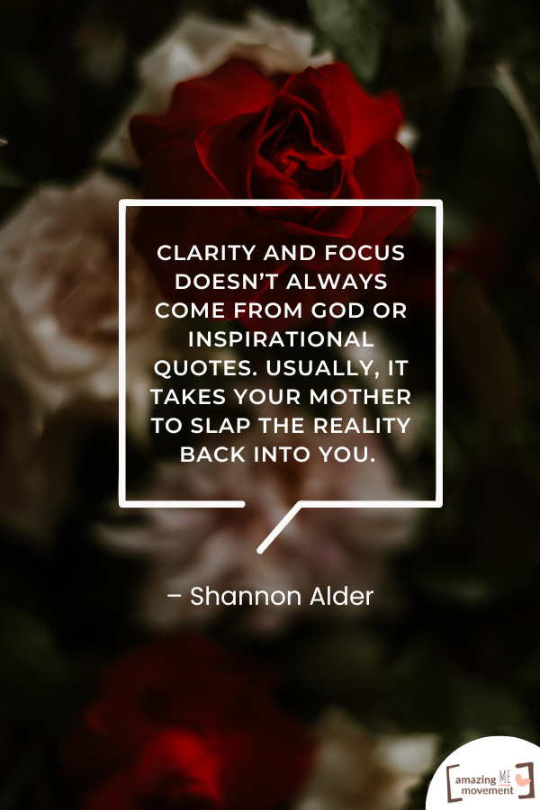 An inspiring statement about clarity #ClarityInLife #QuotesOnClarity