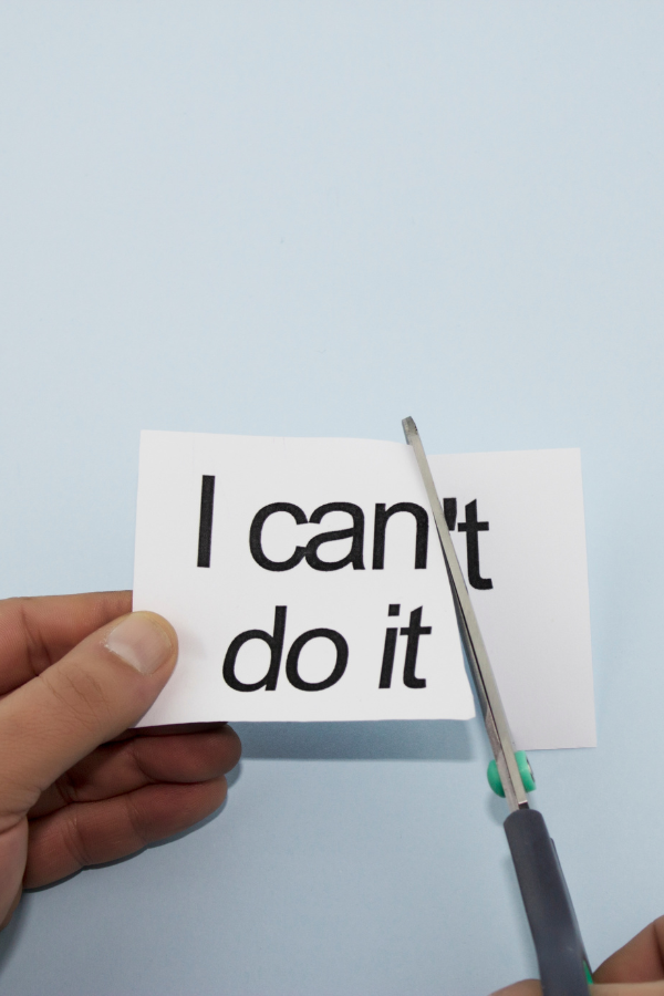 Changing the narrative from "I can't do it" to "I can do it" #LifeLessons #FailuresAndMistakes