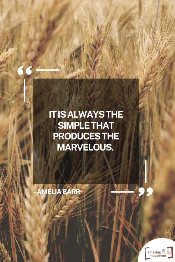 An inspiring statement about simple living #SimpleLiving #InspirationalQuotes