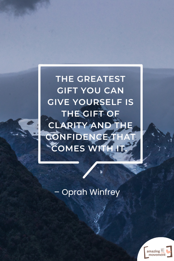 An inspiring statement about clarity #ClarityInLife #QuotesOnClarity