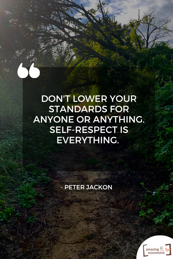 An inspiring quote about self respect #SelfRespect #SelfLove