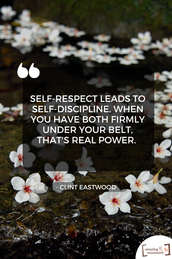 An inspiring quote about self respect #SelfRespect #SelfLove