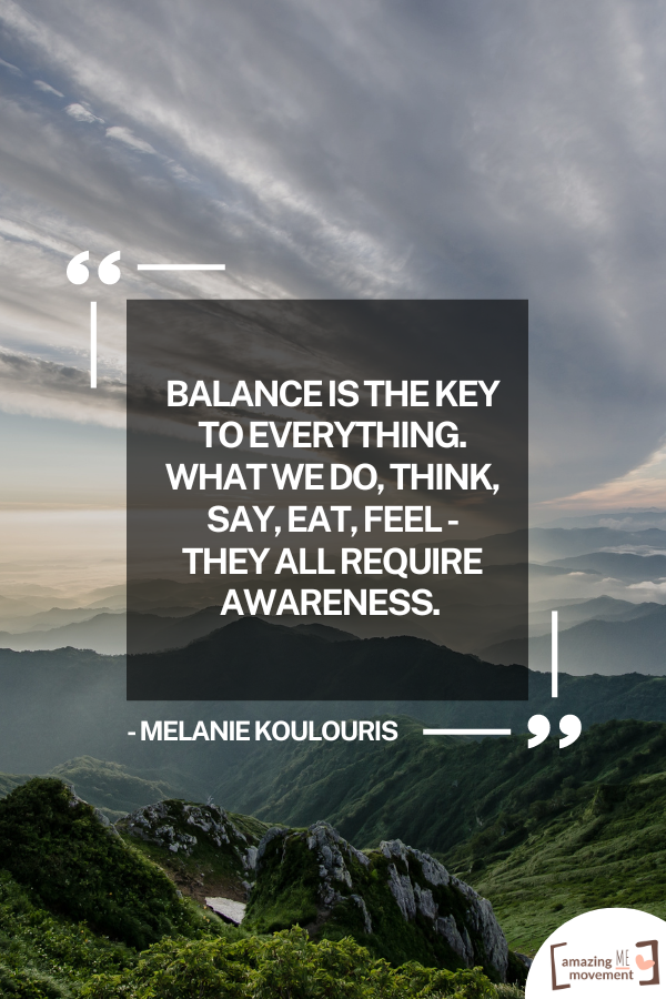 A quote on balance and harmony #BalanceAndHarmony #KeepItBalanced