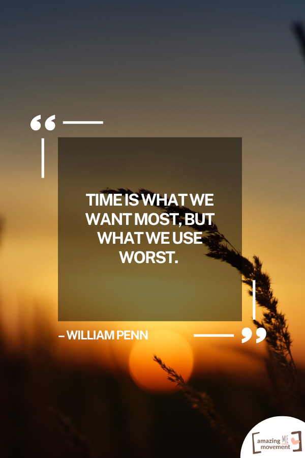 An inspirational quote on time management #TimeManagement #InspirationalQuotes