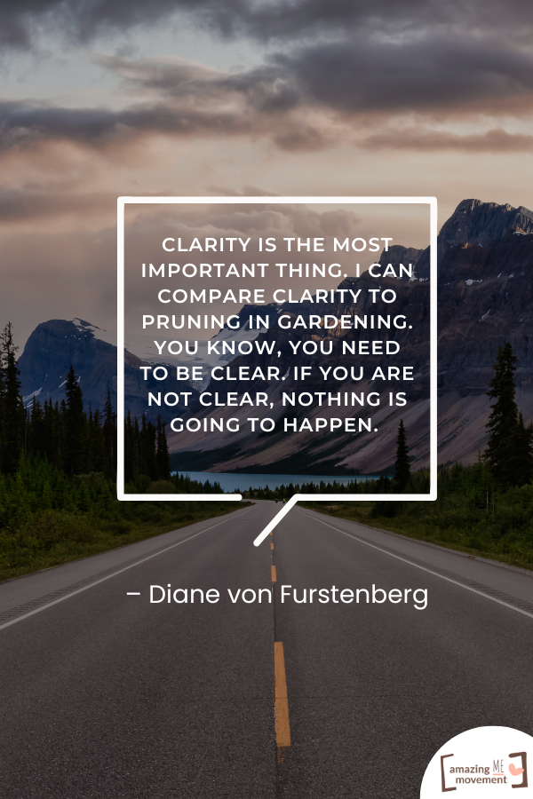 A quote on clarity #ClarityInLife #QuotesOnClarity