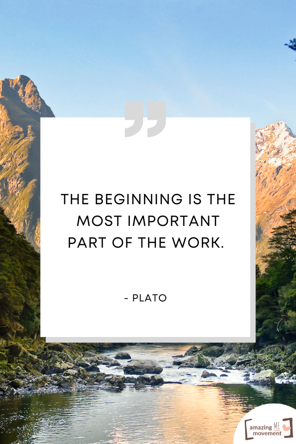 A quote on new beginnings in work #NewBeginnings #EmbraceChange