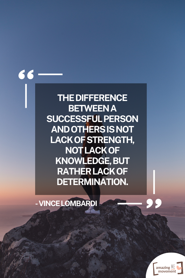 A quote on determination #MotivationalQuotes #PowerfulQuotes