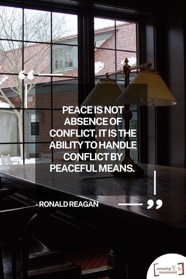 A quote on peace and quiet #PeaceAndQuite #SereneLife