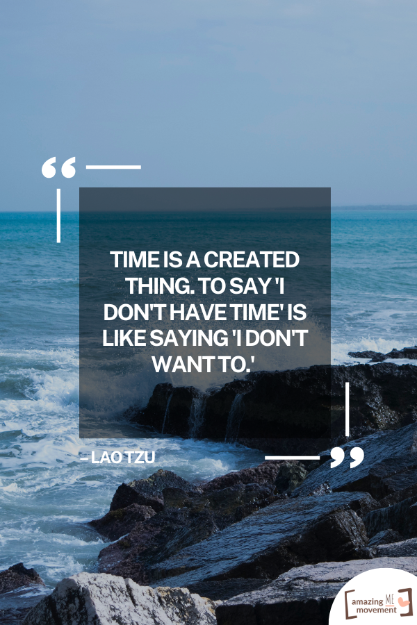 An inspirational quote on time management #TimeManagement #InspirationalQuotes