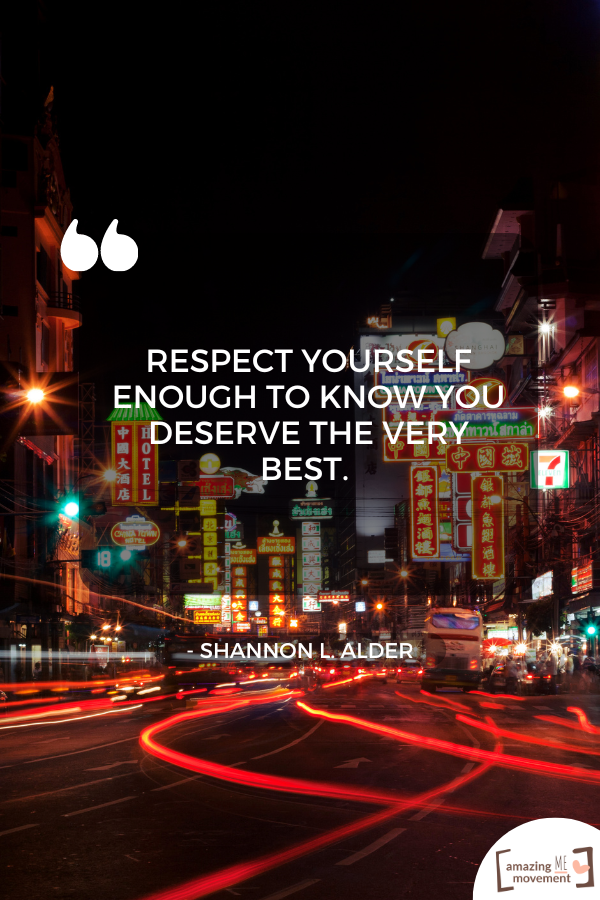 A quote on self respect #SelfRespect #SelfLove