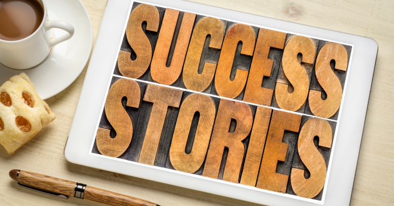 A photo stating "success stories" #InspirationalStories #PersonalTriumph