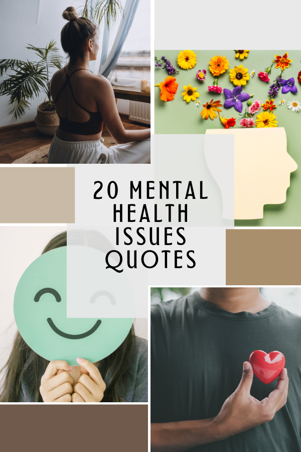 A lovely poster about mental health issues quotes #MentalHealth #MentalIssues
