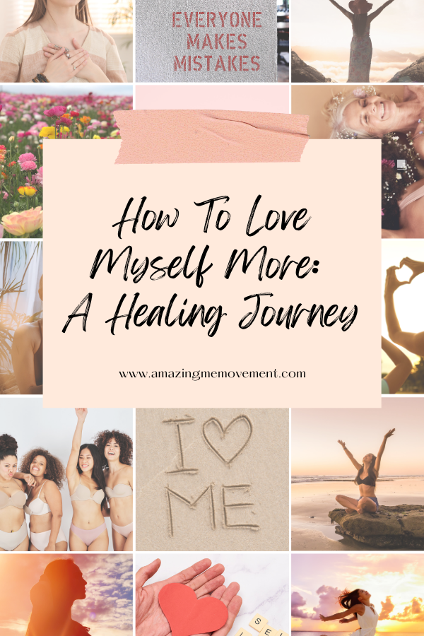 A poster about how to love myself more #LoveYourself #SelfLove