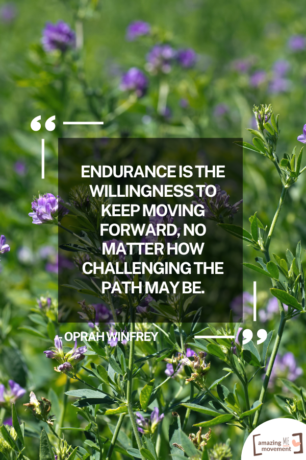 A quote on endurance #QuotesOnEndurance #Endurance