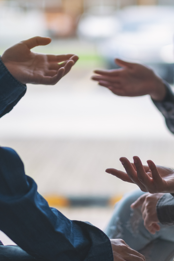 Two people communicating #RelationshipBoredom #Relationship