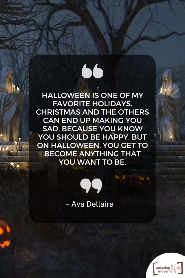 A lovely statement about Halloween #HappyHalloween #SpookySeason