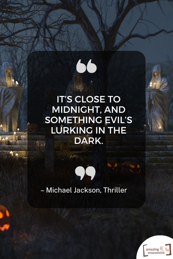 A Halloween quote to celebrate the spooky season #HappyHalloween #SpookySeason