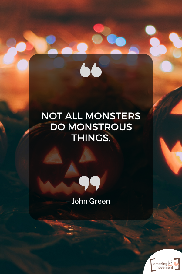 A Halloween quote to celebrate the spooky season #HappyHalloween #SpookySeason