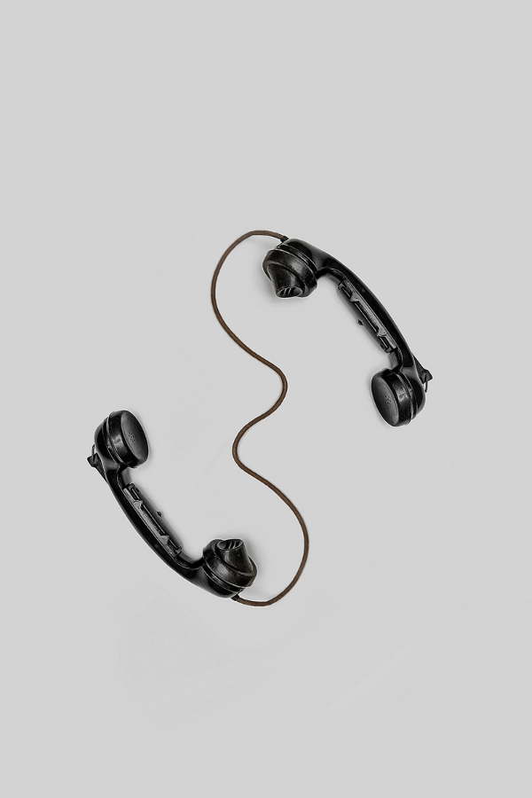 A connected set of telephones #MentalHealth #RelationshipTips