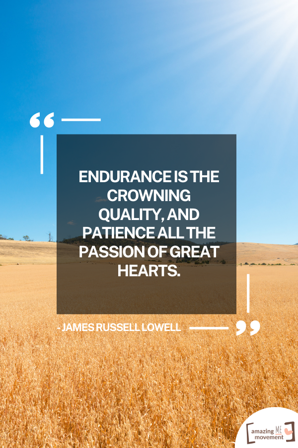 A quote on endurance #QuotesOnEndurance #Endurance