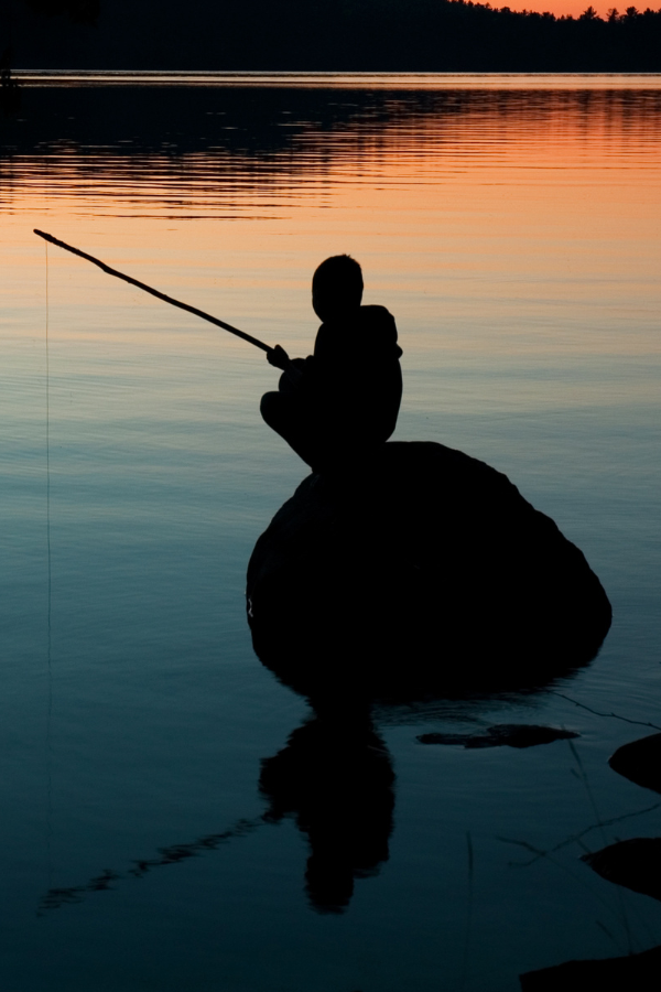 A person being patient while fishing #TrustTheProcess LiveLifeToTheFullest