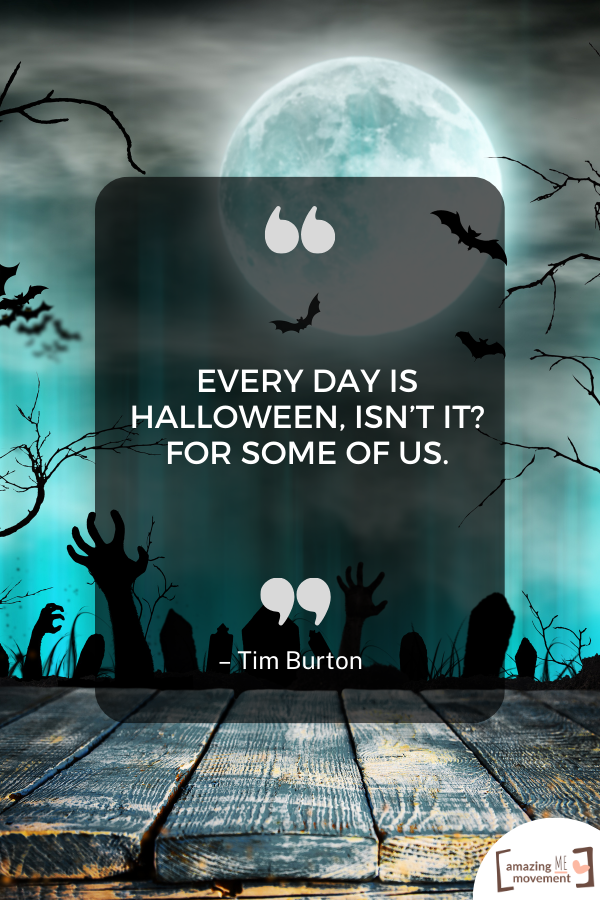 A quote on Halloween #HappyHalloween #SpookySeason