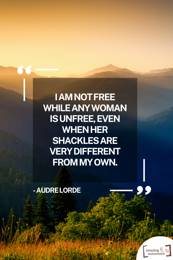 A quote on women freedom #WomenFreedom #WomenEmpowerment