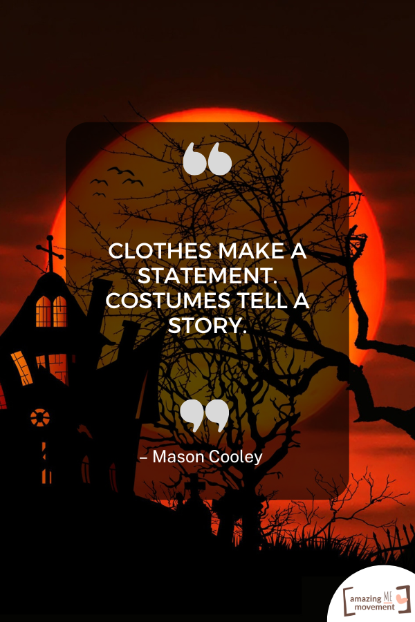 A quote on Halloween #HappyHalloween #SpookySeason