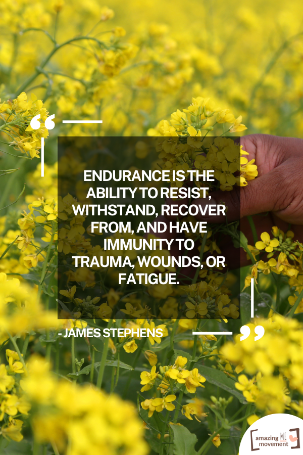 A quote on endurance #QuotesOnEndurance #Endurance