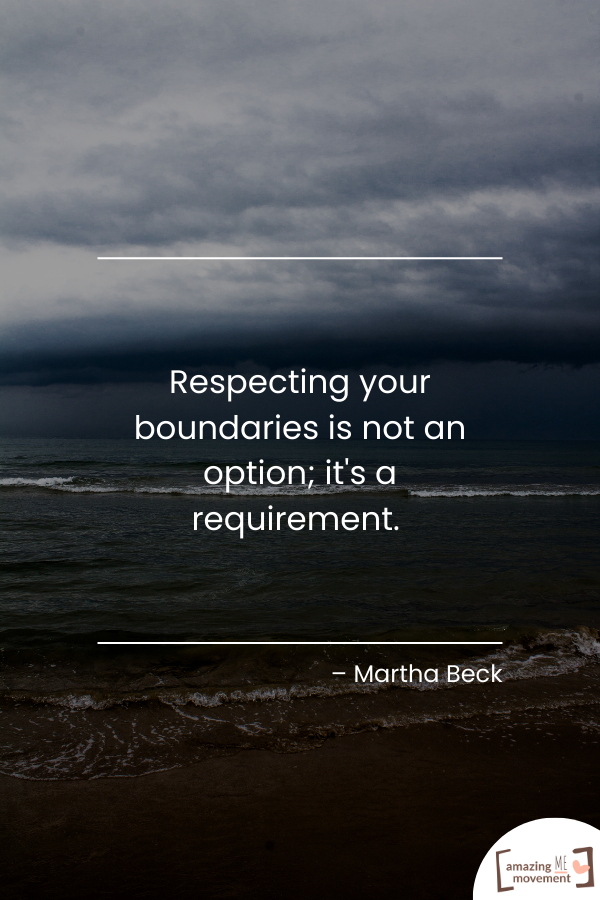 A setting boundaries quote #SettingBoundaries #NormalizeSayingNo