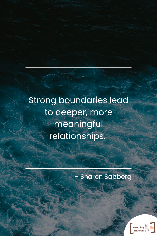 A setting boundaries quote #SettingBoundaries #NormalizeSayingNo