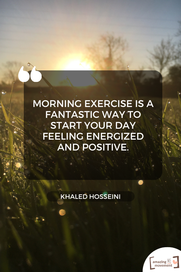 A quote on working out in the morning #MorningWorkout #WorkoutQuotes