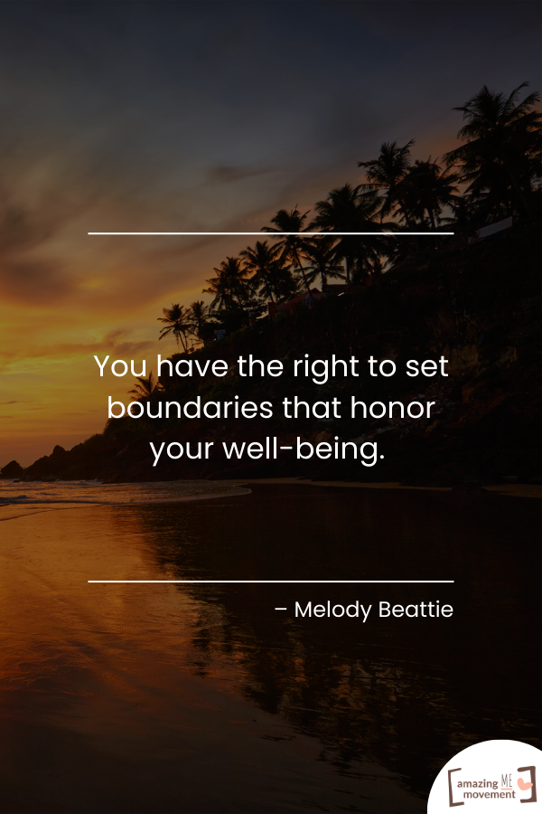 A setting boundaries quote #SettingBoundaries #NormalizeSayingNo