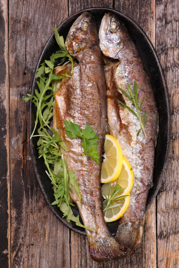 An excellent meal for the brain: Trout #BestFoodzzForTheBrain #SuperFood